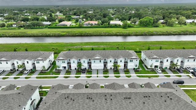 680 SE Lake Falls St, Port St Lucie, FL 34984 - aerial perspective of suburban area with a nearby body of water