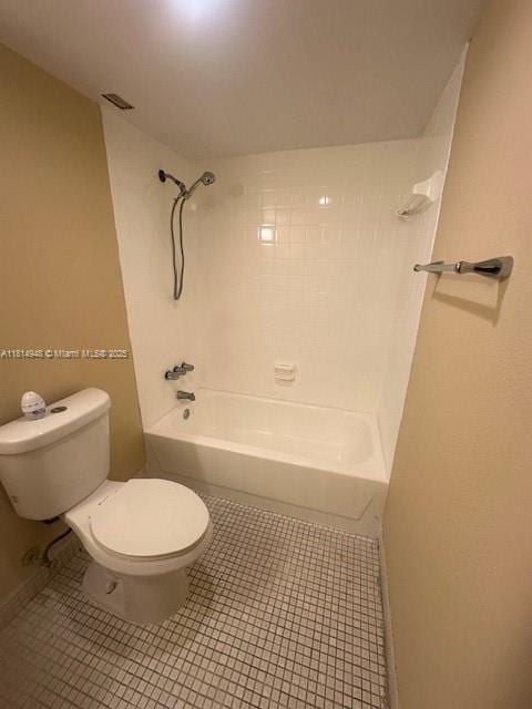 9001 SW 77th Ave Unit C705, Miami, FL 33156 - full bath with toilet,  shower combination, and tile patterned flooring