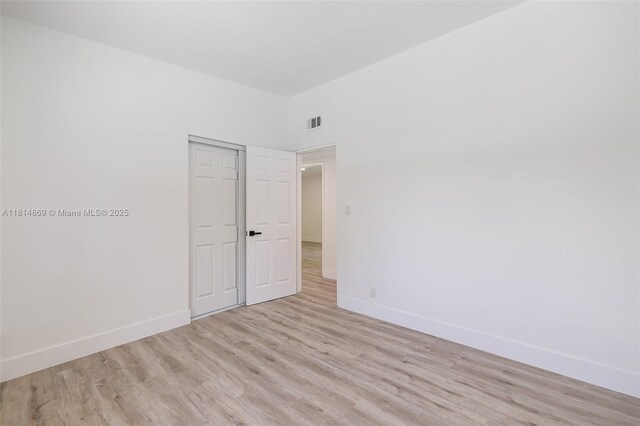 3105 SW 16th St, Fort Lauderdale, FL 33312 - spare room featuring baseboards and light wood-style floors
