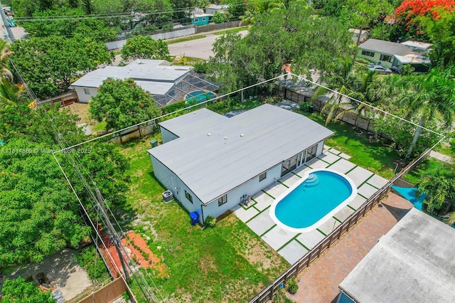 3105 SW 16th St, Fort Lauderdale, FL 33312 - aerial view of a pool area