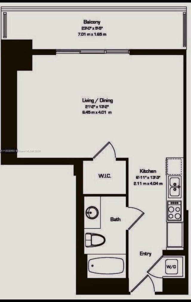 50 Biscayne Blvd Unit 3303, Miami, FL 33132 - property floor plan