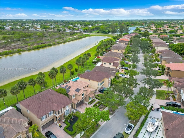 22618 SW 94th Path, Cutler Bay, FL 33190 - aerial perspective of suburban area featuring a large body of water