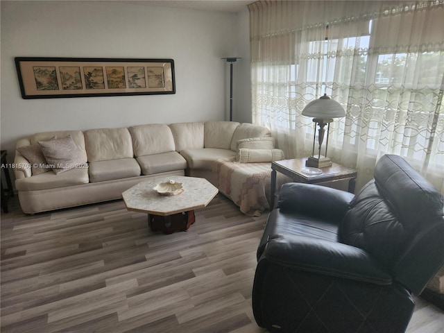 4144 Cambridge G 4144, Deerfield Beach, FL 33442 - living area featuring wood finished floors