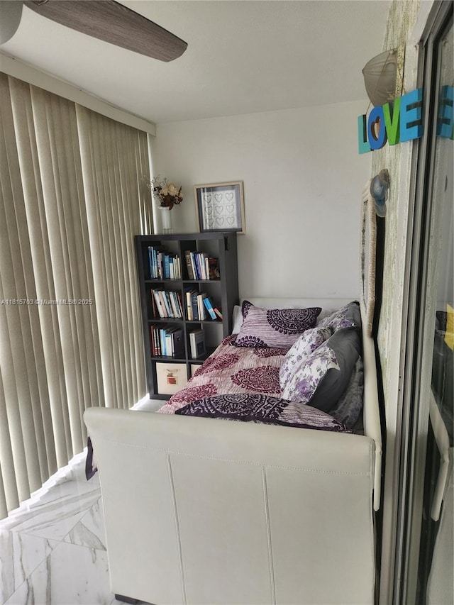 4144 Cambridge G 4144, Deerfield Beach, FL 33442 - bedroom featuring marble finish floors