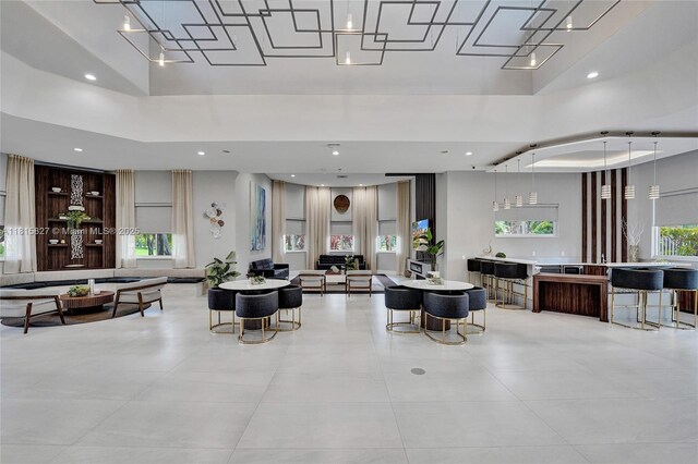 1981 NW 171st Ave, Pembroke Pines, FL 33028 - community lobby featuring recessed lighting