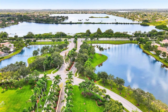 1981 NW 171st Ave, Pembroke Pines, FL 33028 - drone / aerial view of a nearby body of water
