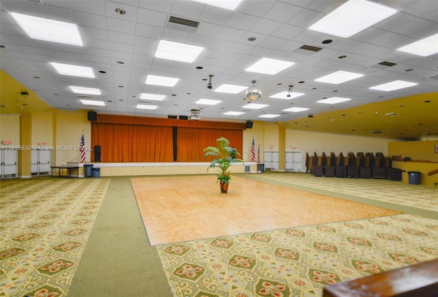 9601 Sunrise Lakes Blvd Unit 106, Sunrise, FL 33322 - common area with a paneled ceiling