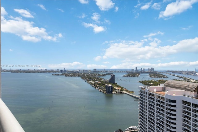 1750 N Bayshore Dr Unit 4604, Miami, FL 33132 - water view with nearby urban area