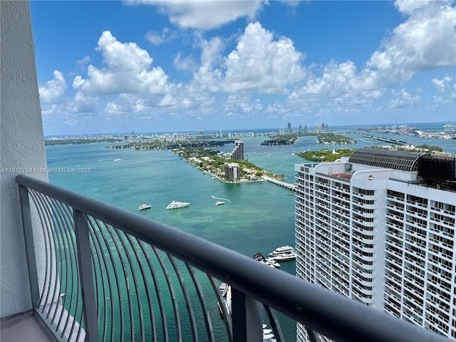1750 N Bayshore Dr Unit 4604, Miami, FL 33132 - water view with nearby urban area