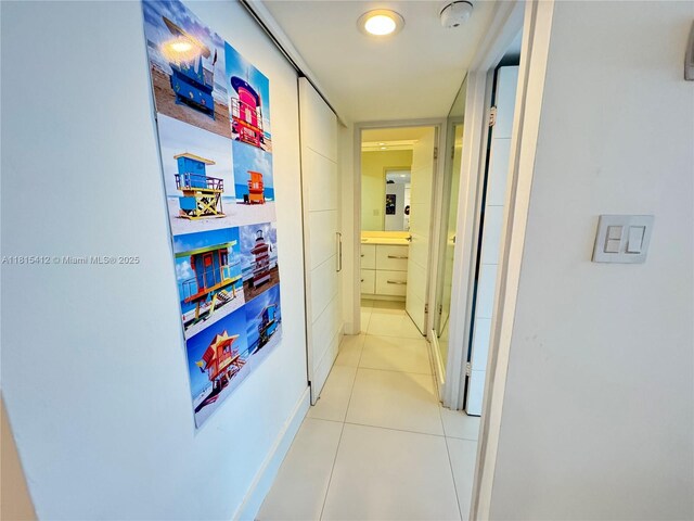 100 Lincoln Rd Unit 1035, Miami Beach, FL 33139 - corridor with light tile patterned floors