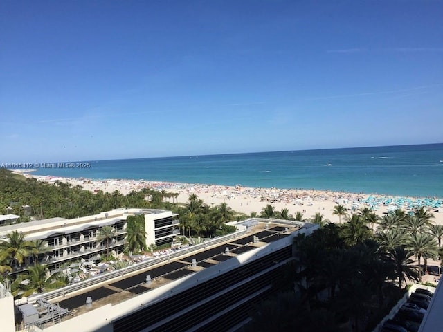 100 Lincoln Rd Unit 1035, Miami Beach, FL 33139 - water view with nearby beach