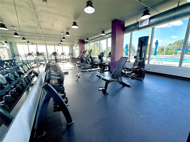 100 Lincoln Rd Unit 1035, Miami Beach, FL 33139 - view of exercise room