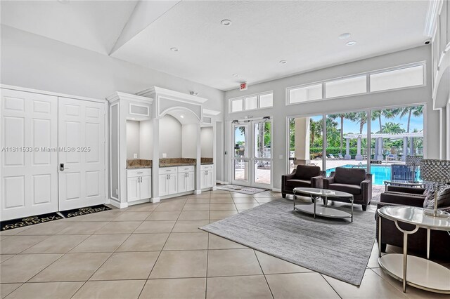 12173 Colony Preserve Dr, Boynton Beach, FL 33436 - lobby with recessed lighting and a high ceiling