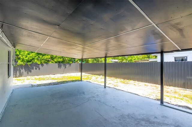 19330 NE 2nd Ave, Miami, FL 33179 - fenced backyard with a patio area