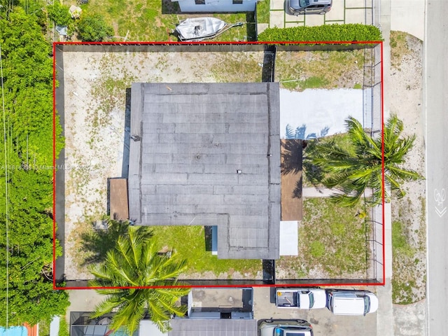 19330 NE 2nd Ave, Miami, FL 33179 - aerial overview of property's location featuring property parcel outlined