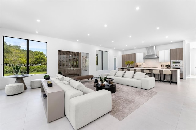 6200 Moss Ranch Rd, Pinecrest, FL 33156 - living room with recessed lighting