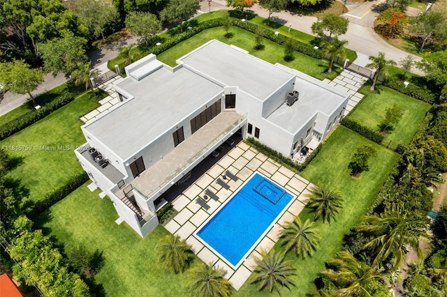 6200 Moss Ranch Rd, Pinecrest, FL 33156 - view of subject property with a pool