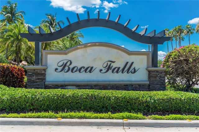 12890 Hyland Cir, Boca Raton, FL 33428 - view of community sign