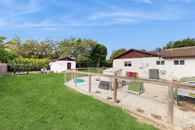 19520 SW 307th St, Homestead, FL 33030 - view of yard with a storage shed