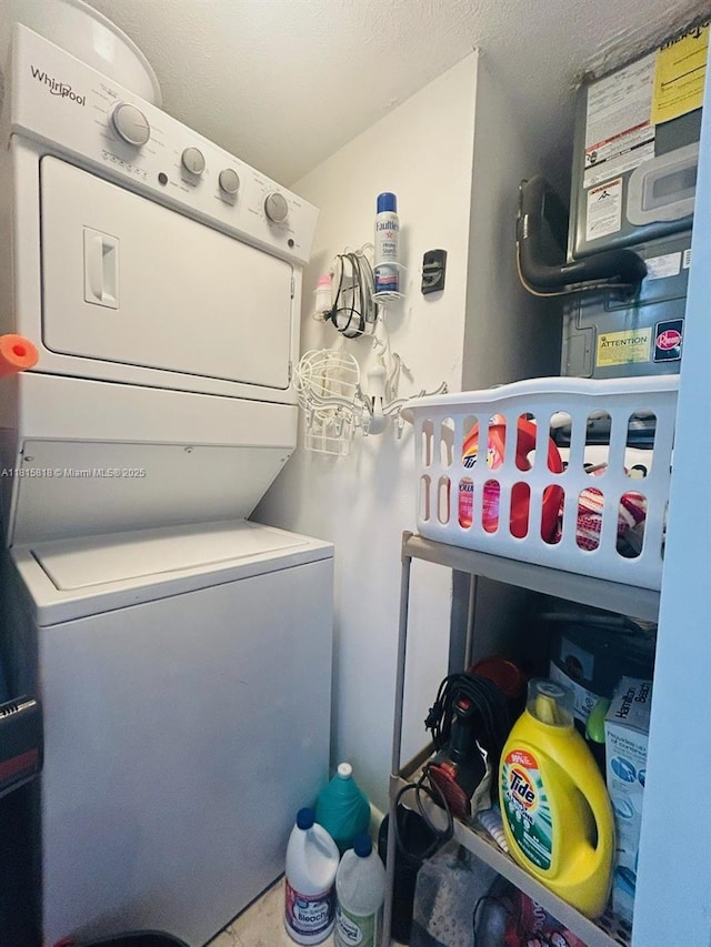 8002 Lagos De Campo Blvd Unit B-107, Tamarac, FL 33321 - laundry area with estacked washer and dryer