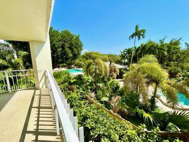 1000 Quayside Te Unit 410, Miami, FL 33138 - balcony featuring view of pool area