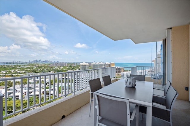 781 Crandon Blvd Unit 1802, Key Biscayne, FL 33149 - balcony featuring a view of city
