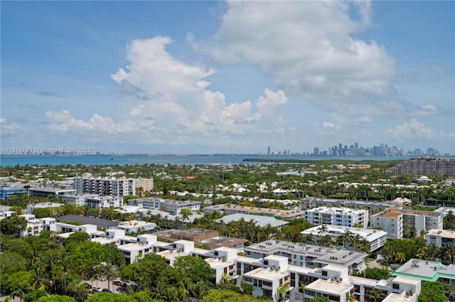 781 Crandon Blvd Unit 1802, Key Biscayne, FL 33149 - bird's eye view of skyline and a large body of water