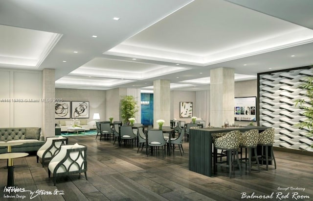 9801 Collins Unit 10Q, Bal Harbour, FL 33154 - common area with recessed lighting