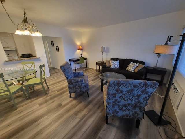 600 Layne Blvd Unit 118, Hallandale Beach, FL 33009 - living room with wood finished floors