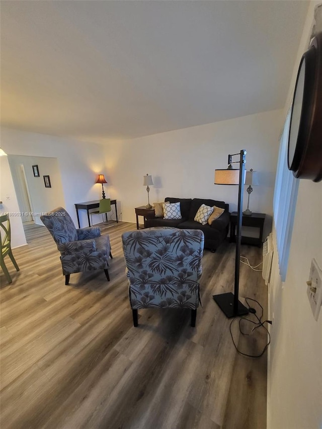 600 Layne Blvd Unit 118, Hallandale Beach, FL 33009 - living area with wood finished floors