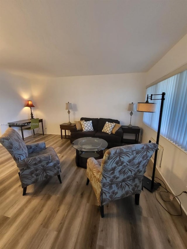 600 Layne Blvd Unit 118, Hallandale Beach, FL 33009 - living room with wood finished floors