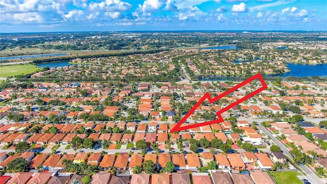 7997 NW 199th Ter, Hialeah, FL 33015 - aerial view of residential area featuring a nearby body of water