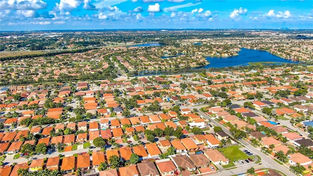 7997 NW 199th Ter, Hialeah, FL 33015 - aerial view of residential area with a large body of water