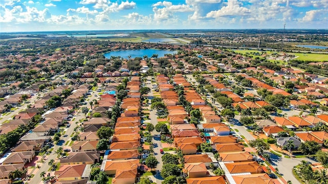 7997 NW 199th Ter, Hialeah, FL 33015 - aerial view of residential area with a large body of water
