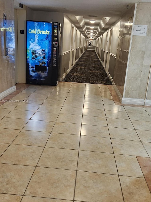 19201 Collins Ave Unit 441, Sunny Isles Beach, FL 33160 - hall featuring tile patterned flooring