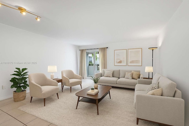 2465 SW 18th Ave Unit 3210, Miami, FL 33145 - living area with light tile patterned flooring