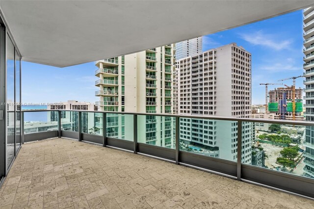 1331 Brickell Bay Dr Unit 1808, Miami, FL 33131 - balcony featuring a city view