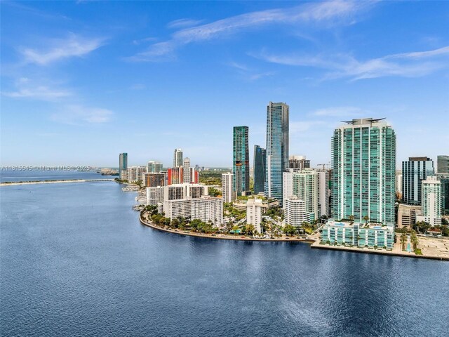 1331 Brickell Bay Dr Unit 1808, Miami, FL 33131 - water view with skyline