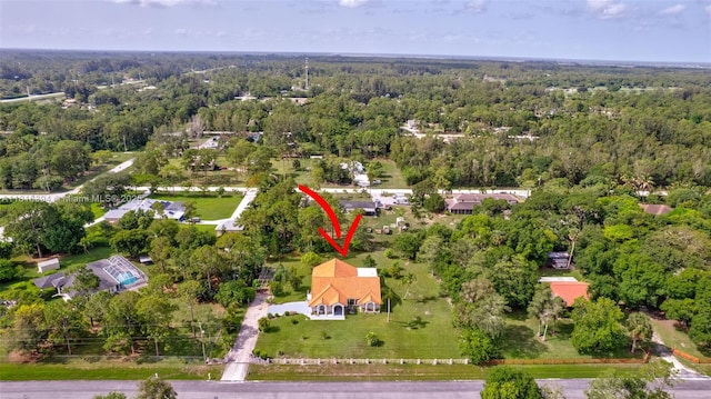17084 N 33rd Rd N, Loxahatchee, FL 33470 - aerial view of property's location featuring a forest