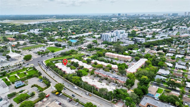 136 S Cypress Rd Unit 323, Pompano Beach, FL 33060 - aerial view of property and surrounding area featuring nearby urban area