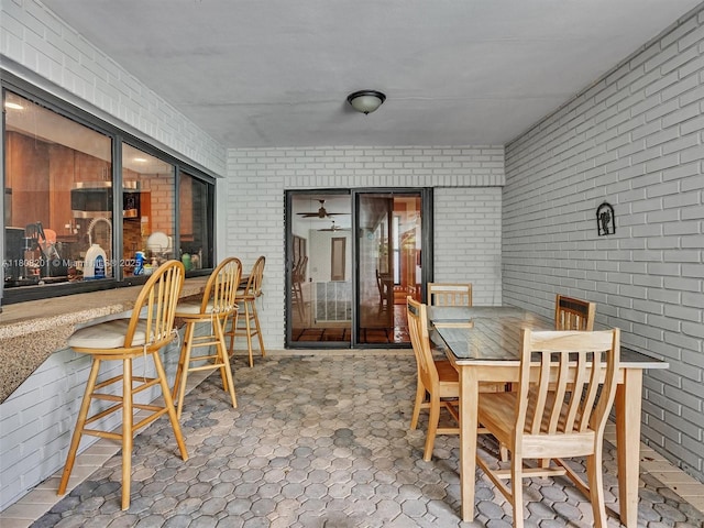 3121 N 52nd Ave, Hollywood, FL 33021 - sunroom featuring outdoor dining space