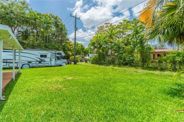 1110 Falcon Ave, Miami Springs, FL 33166 - view of green lawn