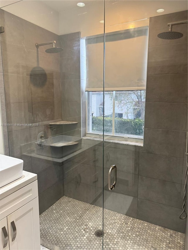 973 SW 149th Ct, Miami, FL 33194 - bathroom with a stall shower and vanity