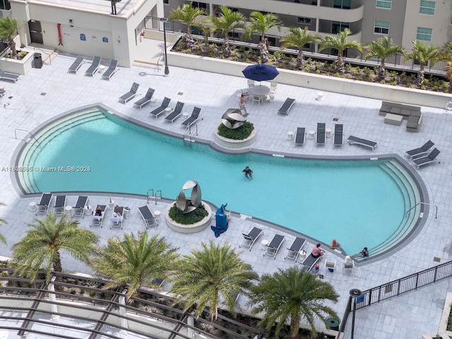 999 1st Ave Unit 2707, Miami, FL 33130 - view of swimming pool with a patio