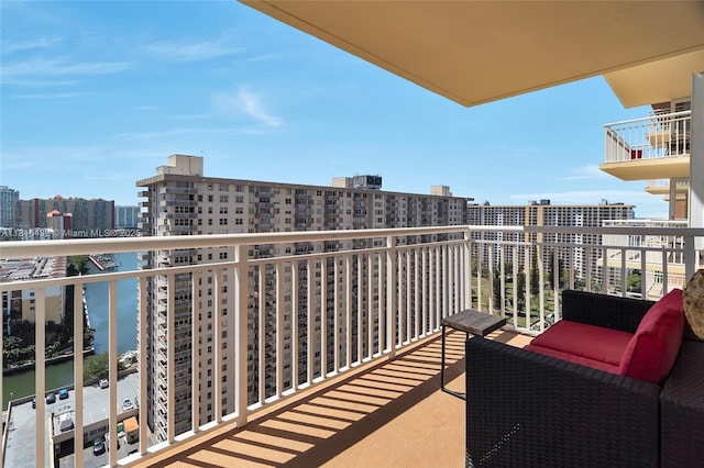 251 174th St Unit 2115, Sunny Isles Beach, FL 33160 - balcony with a city view and a water view