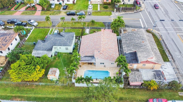 6710 SW 33rd St, Miami, FL 33155 - drone / aerial view of a pool