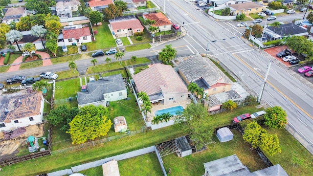 6710 SW 33rd St, Miami, FL 33155 - aerial perspective of suburban area