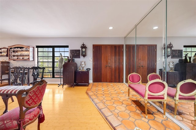9728 SW 135th Ter, Miami, FL 33176 - dining space with recessed lighting and wood finished floors