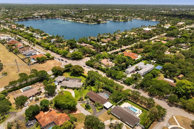 9728 SW 135th Ter, Miami, FL 33176 - aerial perspective of suburban area with a nearby body of water