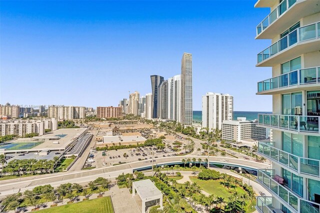 150 Sunny Isles Blvd Unit 1-1803, Sunny Isles Beach, FL 33160 - skyline view featuring a large body of water